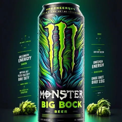 Monster Drink portfolio project by Netronix – top digital marketing agency in Haldwani.