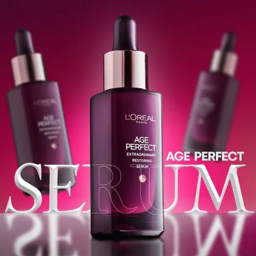 L'Oréal Serum portfolio project by Netronix – Top Digital Marketing Agency in Haldwani