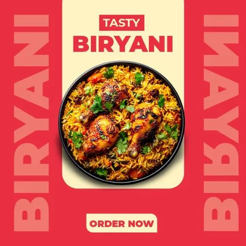 Tasty Biryani portfolio project by Netronix – Top Digital Marketing Agency in Haldwani